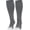 Charcoal, variant on Exxact Sports Over the Calf Baseball Socks - Athletic Tube Socks for Football, Softball, Hockey, Youth & Adult Sizes (Black, Small)