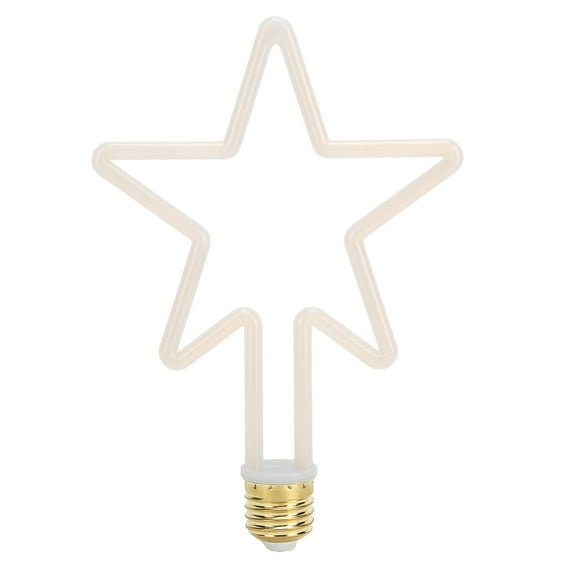 LED Decorative Bulb E27/2700K 8W Five Pointed Star Light Lamp For Festival Indoor 220‑240V