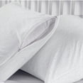 thumbnail image 1 of Mosley Protector de Almohada de Tela Rizo 100 % Impermeable, hipoalerg&eacute;nico, Anti acaros, sin Vinilo (4, Estandar), 1 of 7
