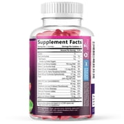Multivitamin Gummies for Adults - Daily Adult Multivitamins Gummy with Vitamins A, C, D, B12 for Women & Men, Immune Support Gummy Multivitamins Supplement, Adult Multi VIT Vitamin - 120 Gummies