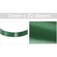 thumbnail image 2 of Cinta de raso CHAO verde oscuro 10 mm x 22 m para envolver regalos y manualidades, 2 of 5