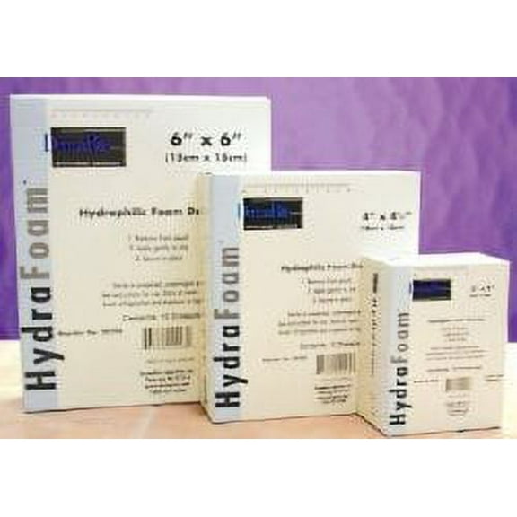 Hydrafoam Foam Dressing 6 X Inch Square Non-Adhesive without Border Sterile, 00296E - SOLD BY: PACK OF ONE
