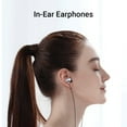 thumbnail image 3 of Bass Earbuds with Mic Wired In-Ear Earbuds with Microphone Noise, 3 of 8