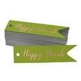 thumbnail image 1 of Inkdotpot Happy Diwali Bottle Tag Real Rose Gold Foil Favor Hang Tags Pack Of 100, 1 of 6