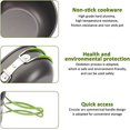 thumbnail image 5 of nipocaio Camping Cookware Kit, 13 Pieces Camping Cookware Set, Camping Aluminum Frying Pan for 1-2 Person, 5 of 5