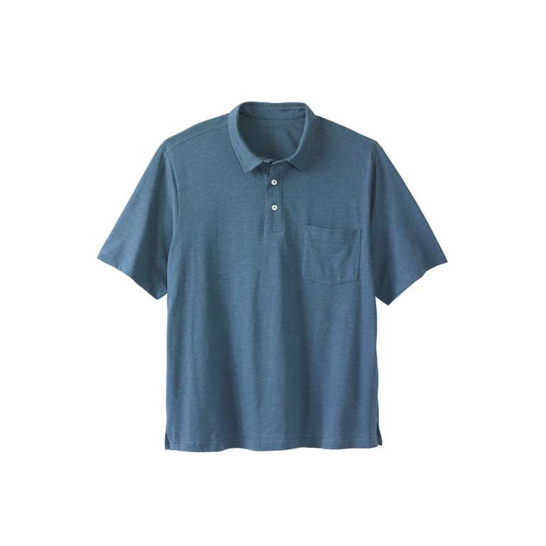 Kingsize Men's Shrink-Less Lightweight Polo photo 1