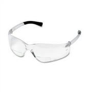 MCR Safety BearKat Magnifier Eyewear Ultraviolet Protection - Polycarbonate Lens - Clear, Black - 1 Each