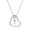Silver, variant on TINGN 14K Gold Plated CZ Initial Pendant Necklaces for Women Dainty Heart Letter A-Z Jewelry Birthday Gifts for Women