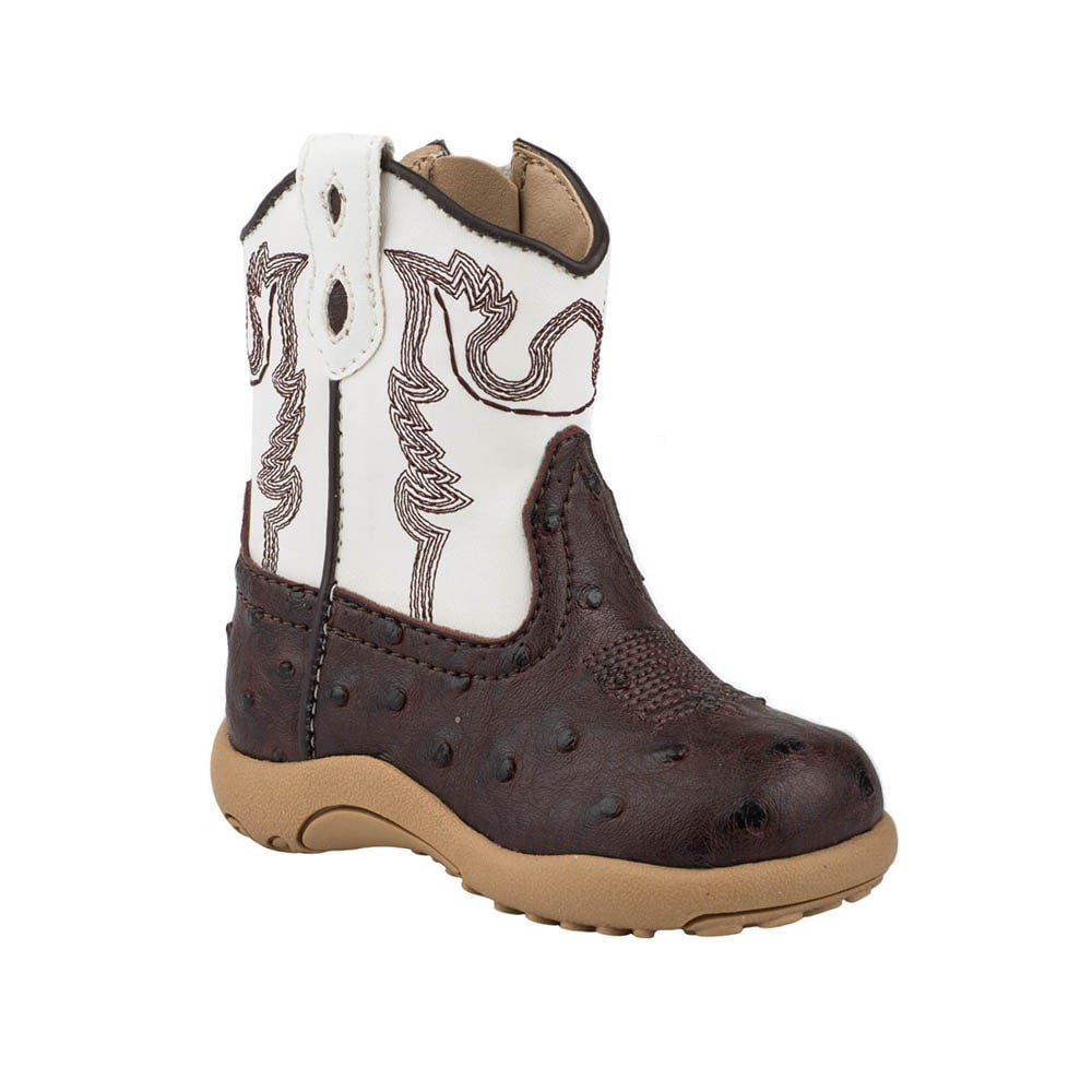 Roper Roper Infant Boys Cowbaby Bumps Round Toe Western Cowboy Boots