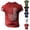 Red#005, variant on LTTVQM Mens Summer T-Shirts Flag Graphic Short Sleeve Workout Tees Casual Basic Crew Neck 4th of July Patriotic Shirts Outfoor Indoor Tee Black M