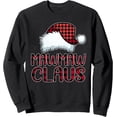 thumbnail image 1 of Mawmaw Claus - Sudadera divertida de Navidad para la familia a juego, 1 of 5