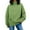 Z1_Green, variant on BLOCLOALO Women's Turtleneck Sweatshirt Oversized Long Sleeve Pullover with Pocket Trendy Casual Loose Fit Fleece Top for Fall Winter Mock Neck Sweatshirt Comfy Sweatshirts Winter Sweatshirts Green L