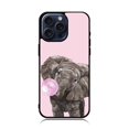thumbnail image 1 of Bubble Gum Elephant W iPhone 15 Pro Max Case BLN7255, iPhone 12 Pro Max, 1 of 3