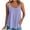 Purple, variant on ZQGJB Plus Size Womens Tank Tops Casual Solid Color Flowy Eyelet Spaghetti Strap Summer Tops Sexy Sleeveless Shirts Loose Fit Tunic Camisoles Blue XXXL