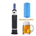 thumbnail image 2 of Antifreeze Refractometer Glycol Glass Water Battery Fluid Freezing Point ATC Car Urea Concentration Tester Detector, 2 of 8