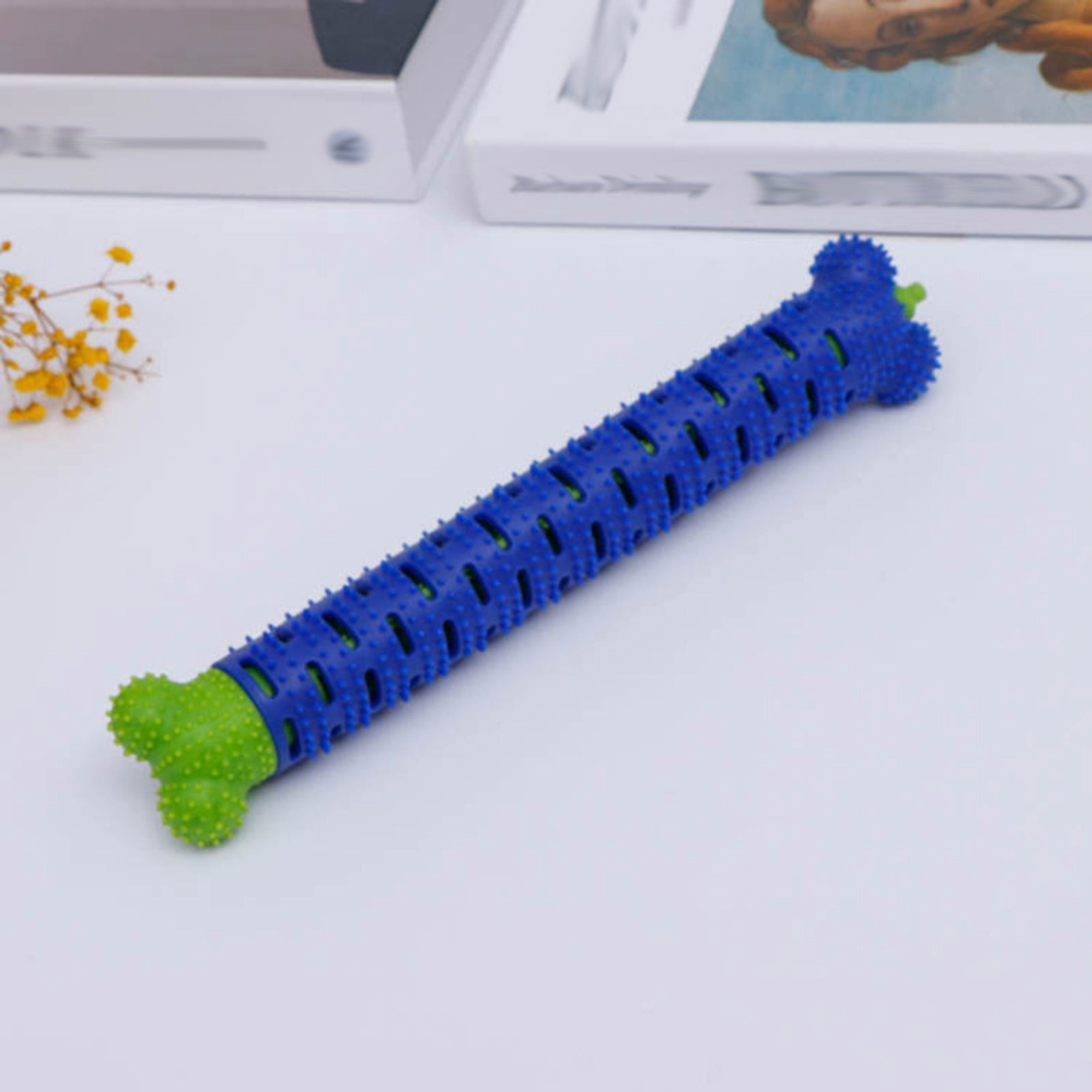 9.65 Inch Chew Toy for Dog, 2025 New Toothbrush Stick Toys for Aggressive Chewers Interactive Toy Treats Tough Toys to Keep Them Busy Chew Toys for Small Dogs, Toothbrush Stick