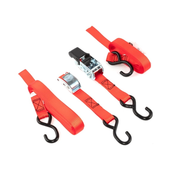 Cummins 4pk - 16" Ratchet Tie Downs