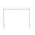 thumbnail image 3 of Acrylic Console Table , Acrylic Clear Console Table, Transparent Console Table, Rectangular Acrylic Console Table, For Living Room, Entryway, Dining Room, Sofa Table, 3 of 4