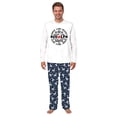 thumbnail image 3 of Family Matching Christmas Pajamas Dance Like Frosty Reindeer Theme, Sizes NB to 6XL with Pet Outfit, 3 of 7