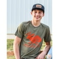 thumbnail image 3 of Red Dirt Hat Co.® Men's Chupacabra Charcoal Black Snapback Hat RDHC206, 3 of 3