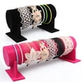 thumbnail image 4 of Stand Display Storage Organizer Rack for Headband Hair Wraps Black, 4 of 6