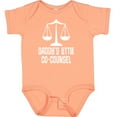 thumbnail image 3 of Inktastic Lawyer Daddys Little Co Counsel Boys or Girls Baby Bodysuit, 3 of 5
