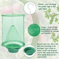 thumbnail image 2 of RIDWIND 1-Pack Ranch Fly Trap Reusable Hanging Fly Catcher Cage with Pots Flies Killer Control for Indoor and Outdoor, Family Farms, Park, Restaurants, 2 of 9