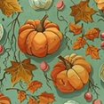 thumbnail image 6 of HAOXIT Round Tablecloth,Circular Table Cover Pumpkins and Mushrooms On Thanksgiving for Buffet Table, Home,Parties, Holiday Dinner 31-35, 6 of 8