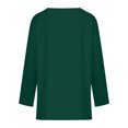 thumbnail image 6 of BVOFAR Women's Oversized Casual Shirts 2025 Round Neck Long Sleeve Baggy Tees Solid Color Cozy Tunic Tops, 6 of 6