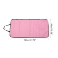 thumbnail image 4 of Unique Bargains 1 Pcs Universal Waterproof Removable Car Seat Cover for Pet Pink, 4 of 6