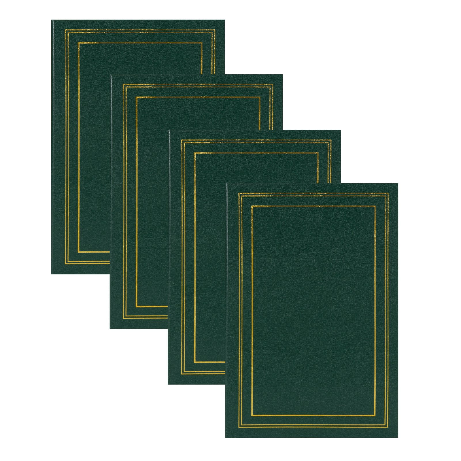 DesignOvation Traditional Photo Album Set of 4