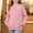 Pink, variant on LOINRODI Girls Solid Crew Neck Sweatshirt Loose Pocket Soft Long Sleeve Fall Casual Kids Pullover Navy 5-14 Years