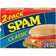 SPAM Classic, 12 oz Aluminum Can (2 Pack Canned)
