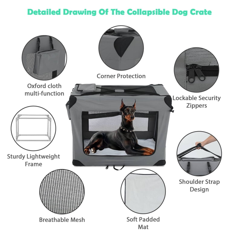 Extra Large Collapsible Dog Crate