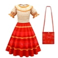 thumbnail image 1 of SATKULL Encanto Robe de Cosplay Dolores Ligne A Filles Robe Amusante Fête Costume, 1 of 9