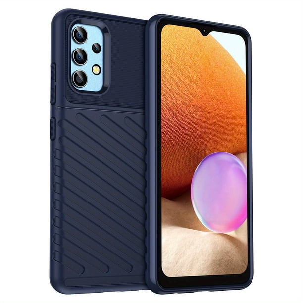 Creative Mobile Phone Case Suitable For Samsung Galaxy A32 5G/4G/A33/A34 Concave-convex Texture Design Soft Shell All-inclusive Thickened Super Strong Anti-fall