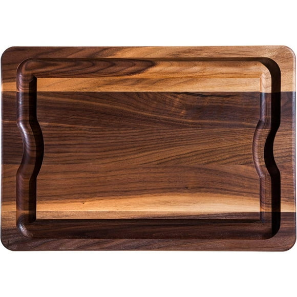 J.K. Adams Walnut BBQ Cutting Board Brown (BBQ-2014-WAL)