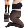 thumbnail image 2 of Deago Women Fleece Lined Tights Sheer Warm Pantyhose Fake Translucent Leggings Thick Tights for Winter, 2 of 9