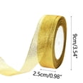 thumbnail image 2 of Fiudx Ofertas y liquidaciones Cinta navideña, rollo de cinta decorativa para fiestas, cinta decorativa para caja de regalo, 2 of 2