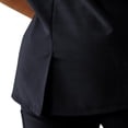 thumbnail image 2 of ave. Nolita Women's Four Pocket Oversized Tunic Scrub Top in Black, XS, 2 of 6