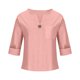 thumbnail image 4 of Vestidos Casuales Para Mujer, Blusas De Mujer De Moda Camisa de lino con cuello en V y bolsillo abotonado para mujer, informal, con escote en V de un cuarto, 4 of 6