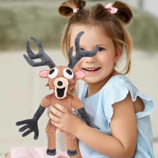 Peluche Ciervo Villano De 25 Cm – TELAOBAN 99 Nlg-hts In The Forest – Coleccionable Ultra Suave, Detalles Realistas, Ideal Para Fans De Juegos, Halloween Y Regalos
