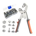 thumbnail image 2 of Snap Fastener Tool Tool Kit Multipurpose Metal Handheld Instalación de alicates Snap Snap Aliviers para lonas Barco cubre tiendas de campaña Crafts, 2 of 8