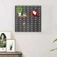 thumbnail image 5 of BESTYASH Peg Board Tool Organization Sleek Wall Mountable Black 1Pack, 5 of 5
