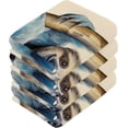 thumbnail image 3 of 4PCS Sloth on The Branch Towels Cotton Washcloths Set,Quick Drying & Absorbent Soft Bathroom Hand Towel Lightweight & Portable Fingertip Towel Decor Gift, 3 of 7