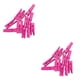 thumbnail image 4 of Cateissary Paquete de 100 clavijas de para manualidades de boda, Clips colgantes para tarjetas, pinzas decorativas para ropa de fiesta de Rosa roja 2Conjunto, 4 of 6