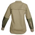 thumbnail image 3 of Clay Bird Shirt for Women - L-Sleeve - Khaki-Moss (Khaki, X-Large), 3 of 3