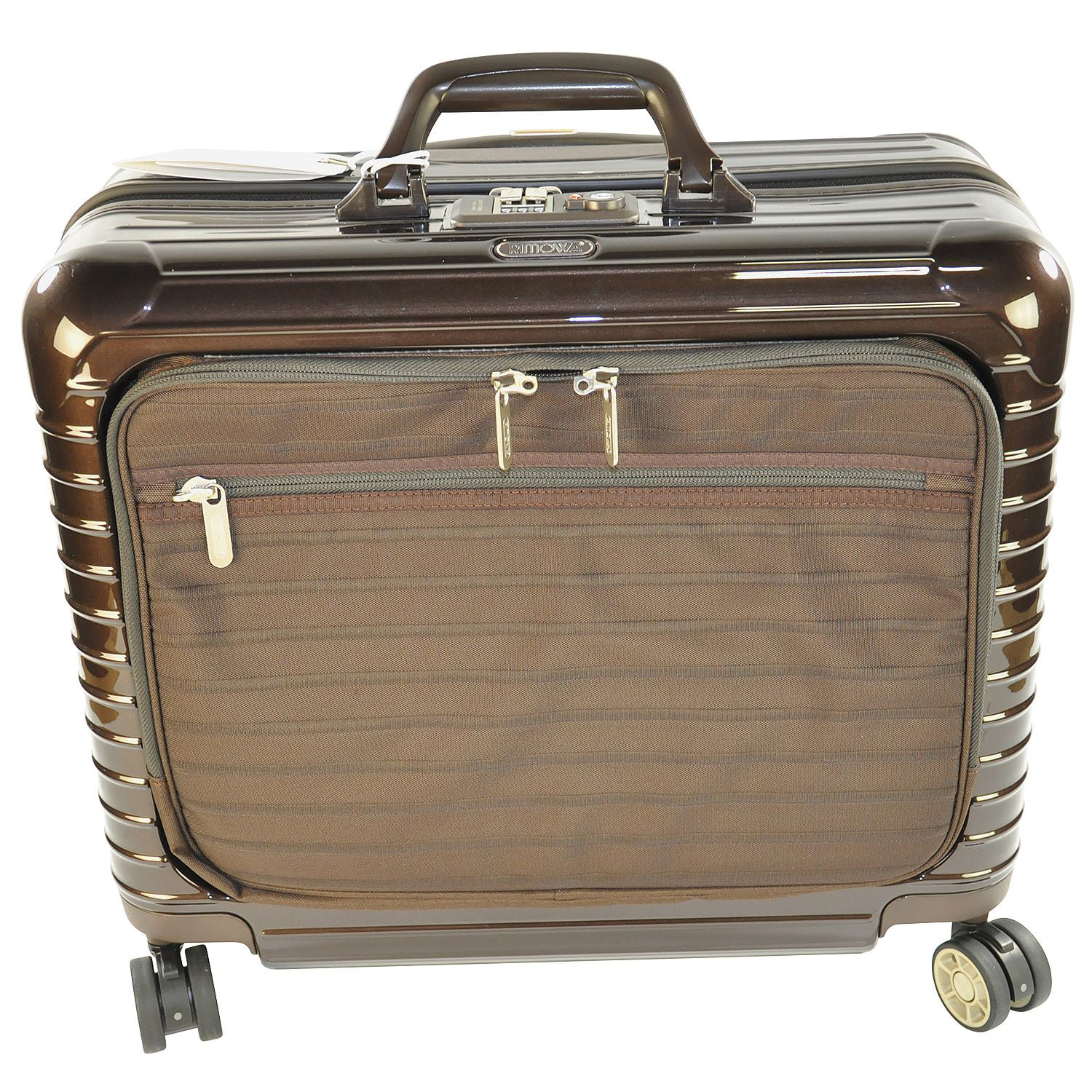 rimowa brown luggage
