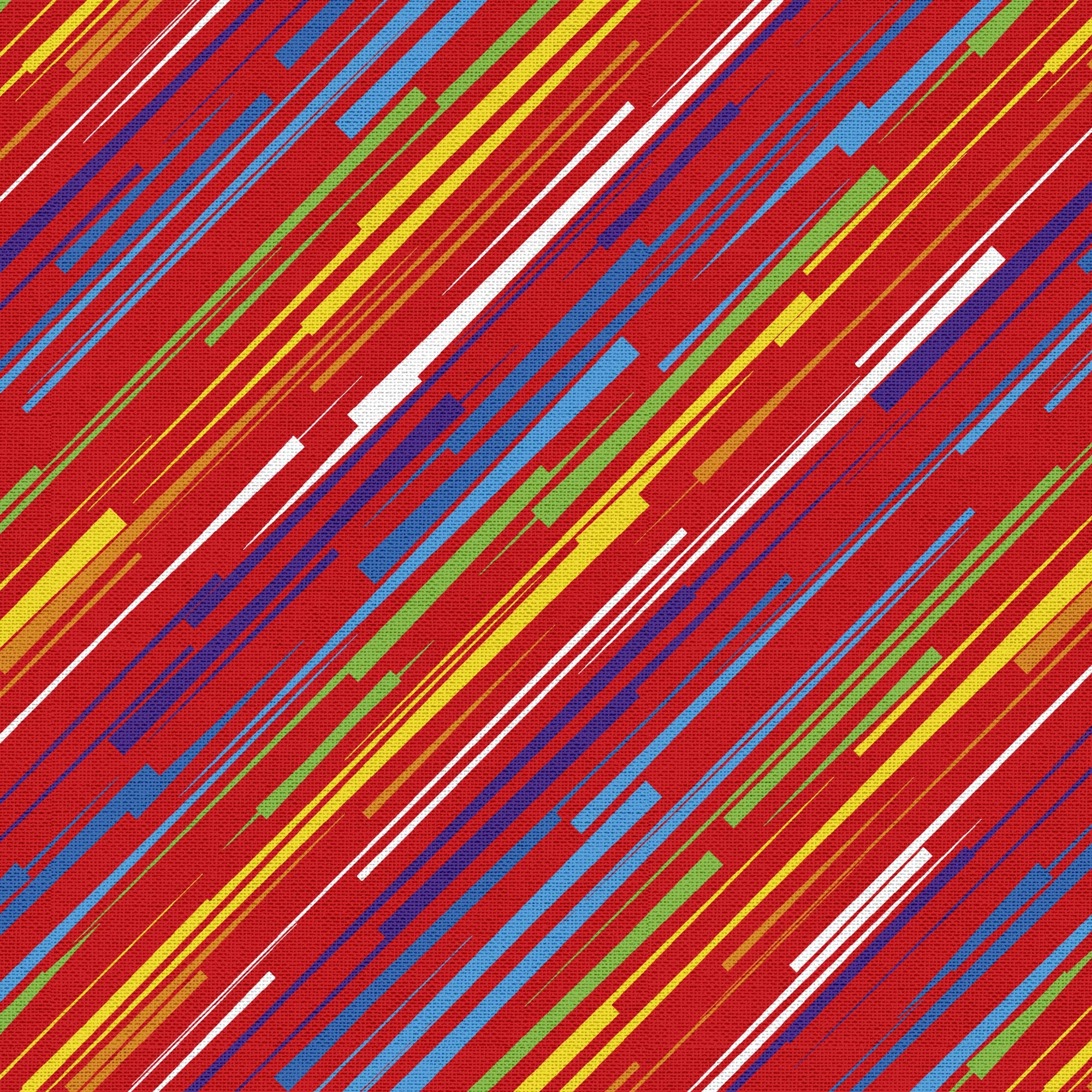 Create It 18" x 21" Cotton Primary Colors Precut Sewing & Craft Fabric Bundle, Multicolor 5 Piece