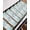 Green, variant on Brown Ombre Daisy Stair Treads for Wooden Steps Indoor Runner Rug Carpet, Farmhouse Vintage Floral Botanical 15 Pieces Peel and Stick Staircase Step Treads Covers Washable Throw Door Mats, 30"x8"